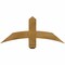 Ekena Millwork Bellingham Rough Sawn Timber Gable Bracket, Western Red Cedar, 36"W x 15"H x 4"D x 4"F, 10/12 Pitch GBW036X15X0404BEL00RWR - alternate 1